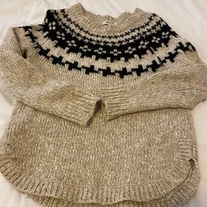 Madewell fair isle sweater